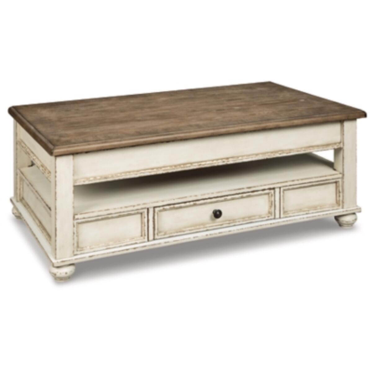Realyn Coffee Table with Lift Top Cocktail & Coffee Tables Ashley Furniture 15