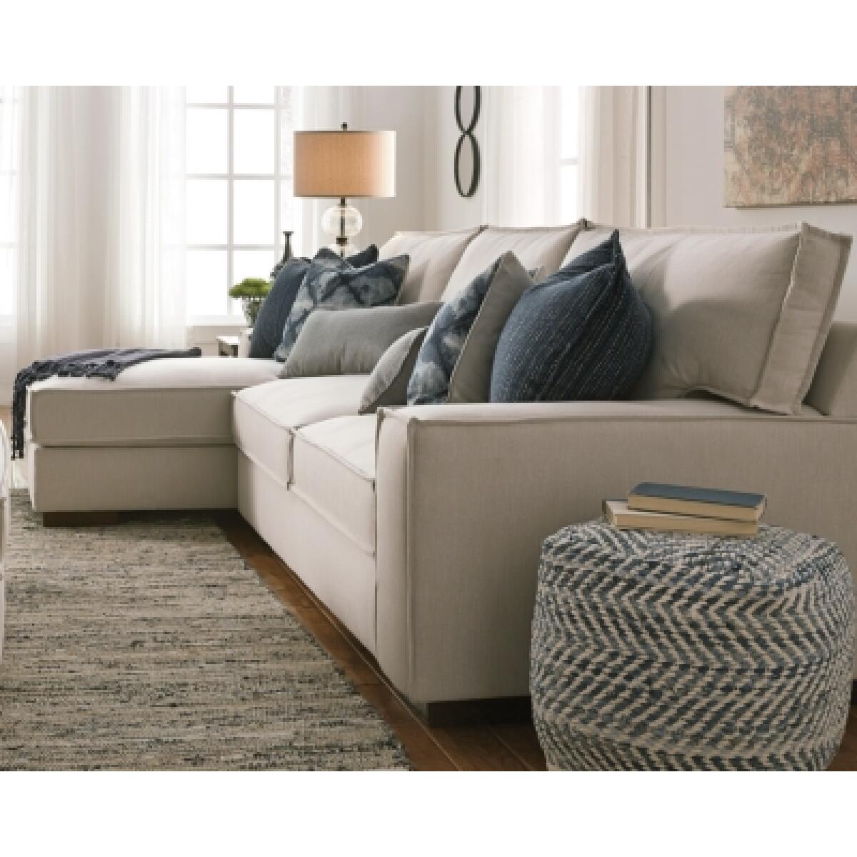 Chevron Pouf Ottomans & Poufs Ashley Furniture 12