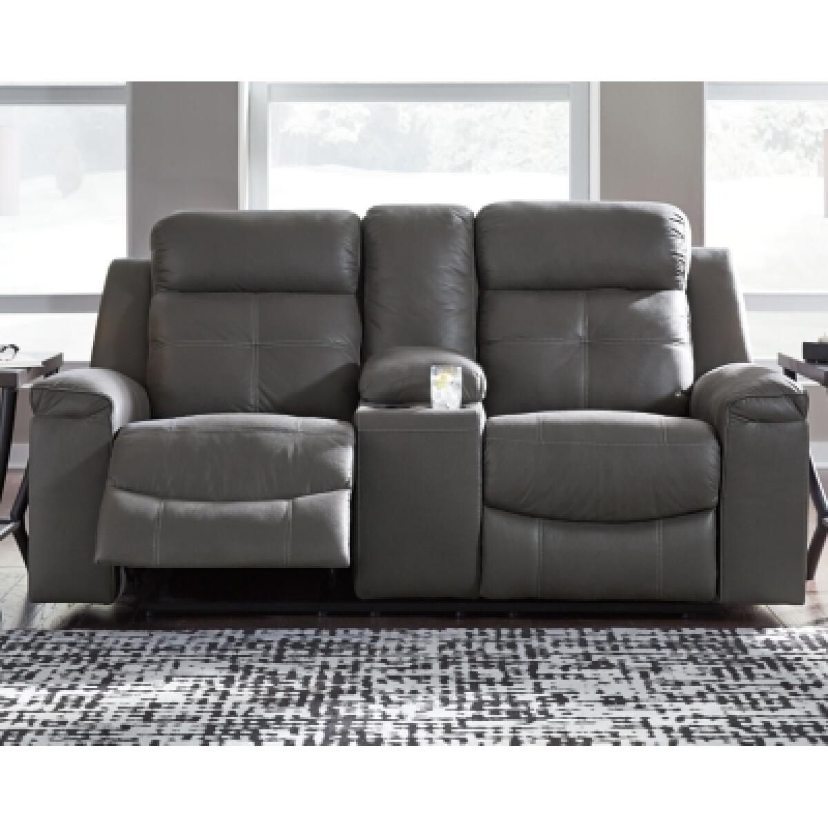 Jesolo Reclining Loveseat with Console Loveseats Ashley Furniture 14