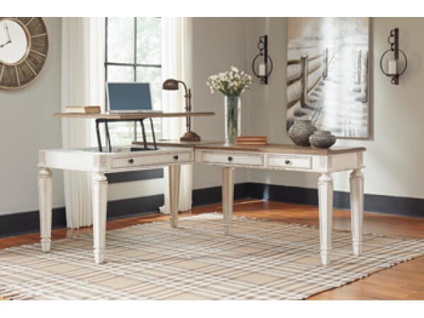 Realyn 2-Piece Home Office Lift Top Desk Desks Ashley Furniture