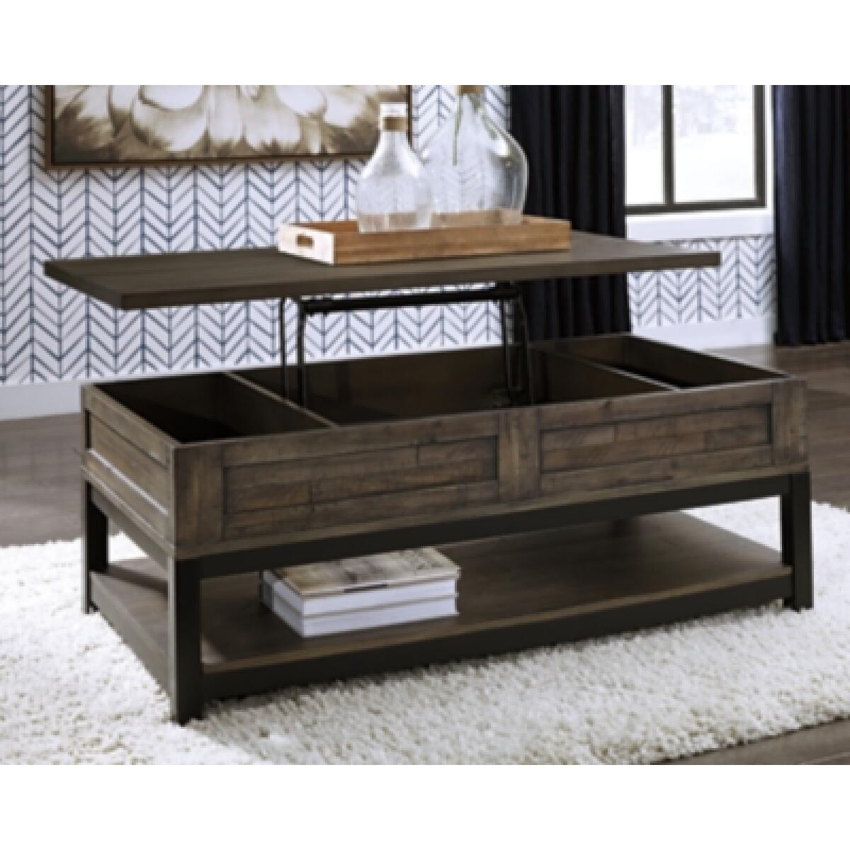 Johurst Coffee Table with Lift Top Cocktail & Coffee Tables Ashley Furniture 13