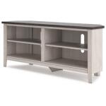 Dorrinson Corner TV Stand Entertainment Stands Ashley Furniture 26