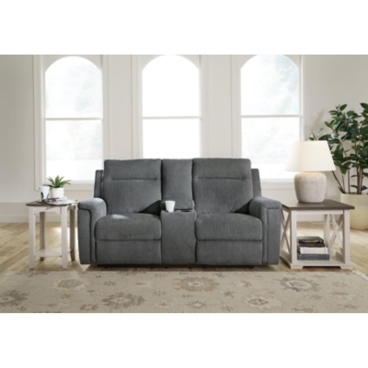 Barnsana Power Reclining Loveseat with Console Loveseats Ashley Furniture 13