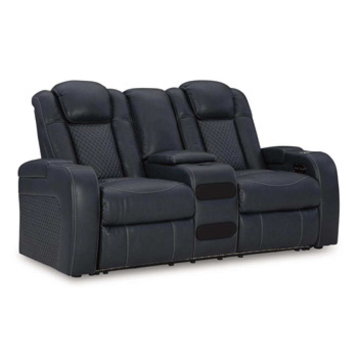 Fyne-Dyme Power Reclining Loveseat with Console Loveseats Ashley Furniture 16