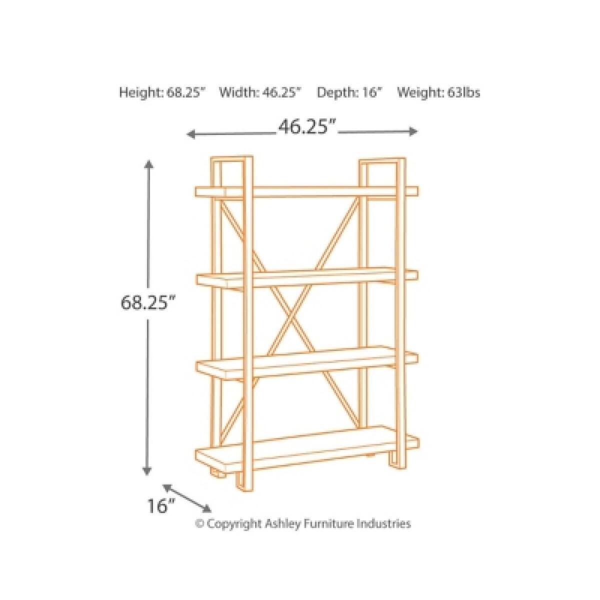 Forestmin Bookcase Bookcases Ashley Furniture 9