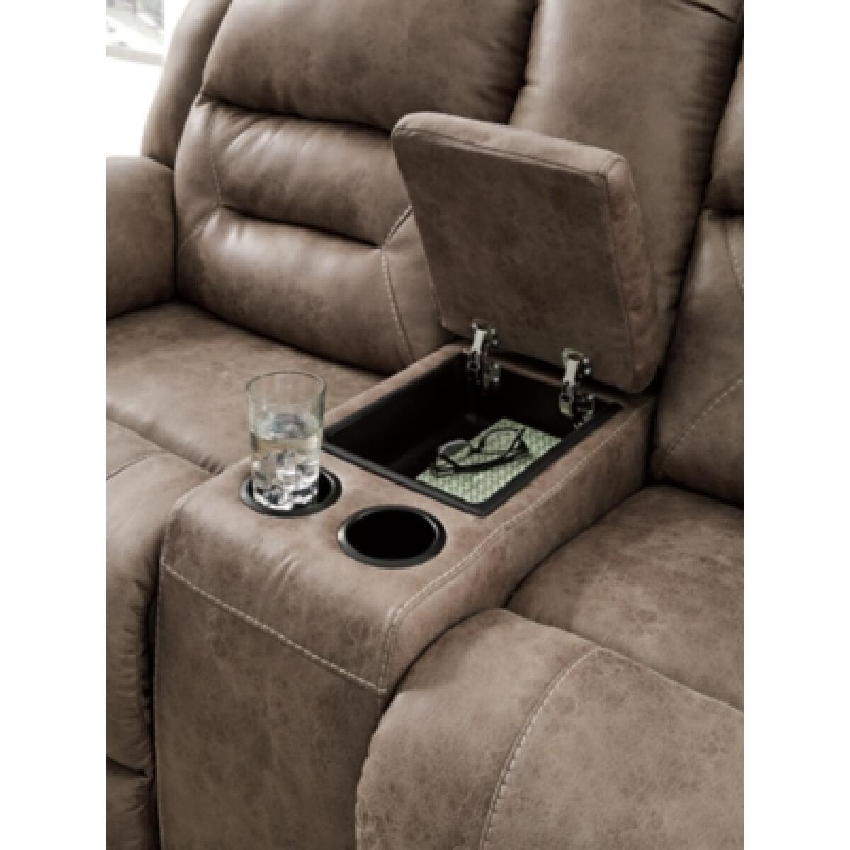 Stoneland Power Reclining Loveseat with Console Loveseats Ashley Furniture 15