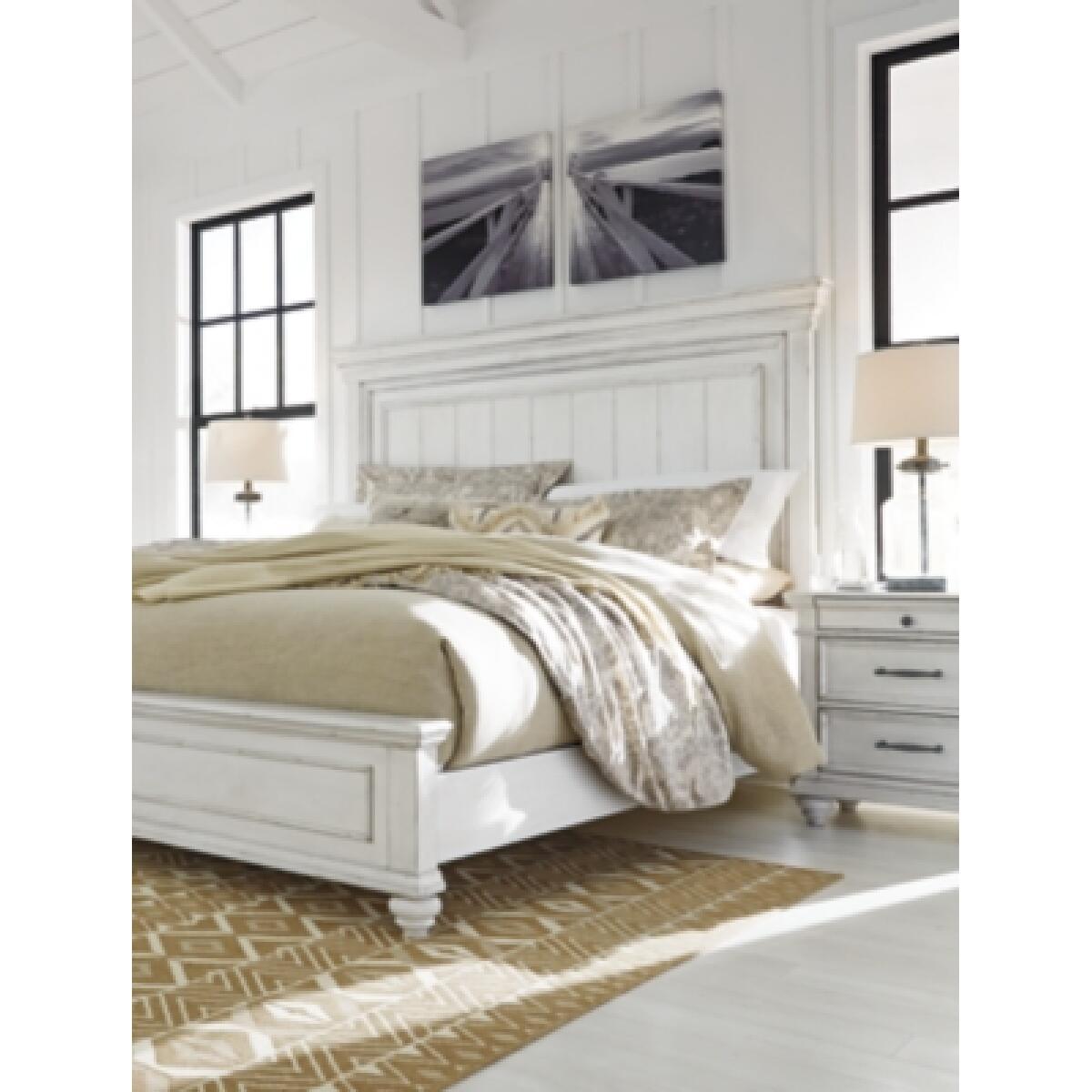 Kanwyn California King Panel Bed Beds Ashley Furniture 34