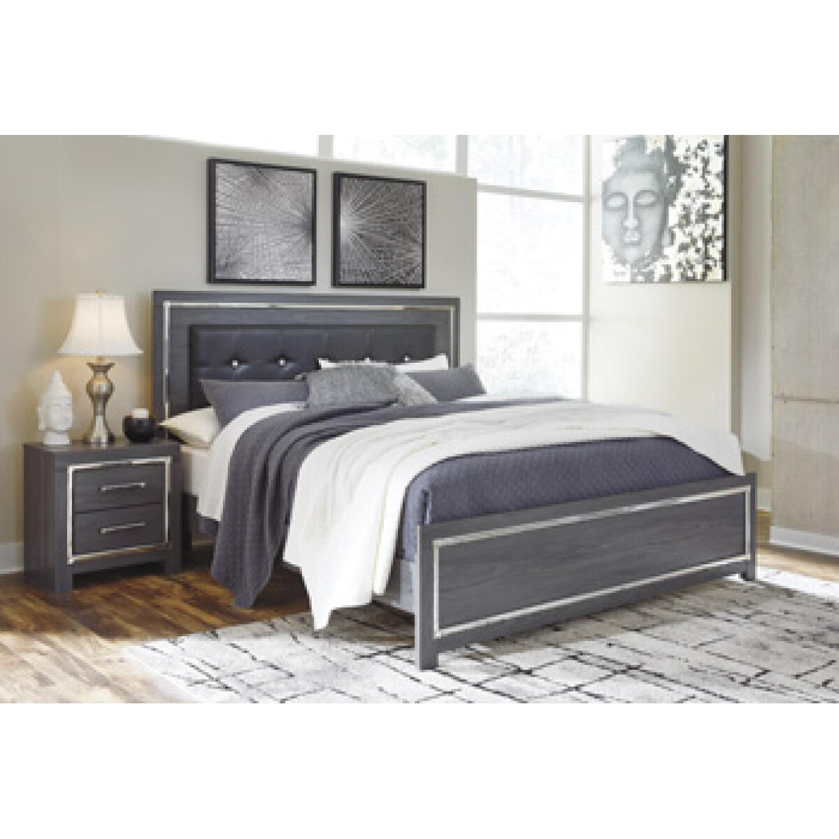 Lodanna King Panel Bed Beds Ashley Furniture 2