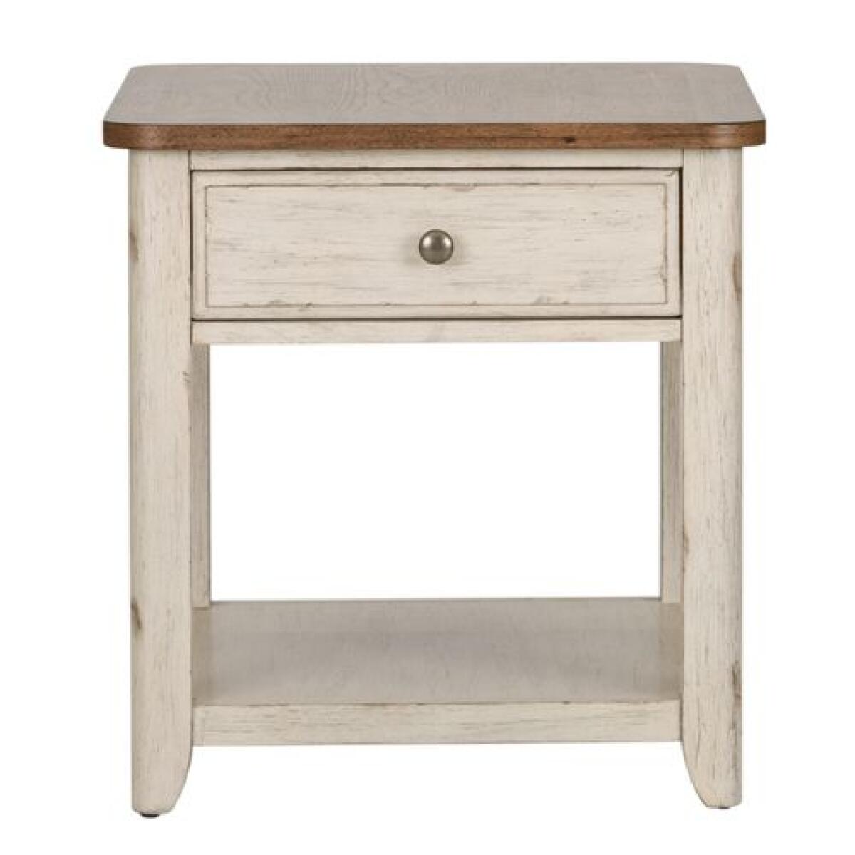 Farmhouse Reimagined End Table with Basket End tables Liberty Furniture 6