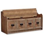 Garrettville Storage Bench Accent Furniture Ashley Furniture 30