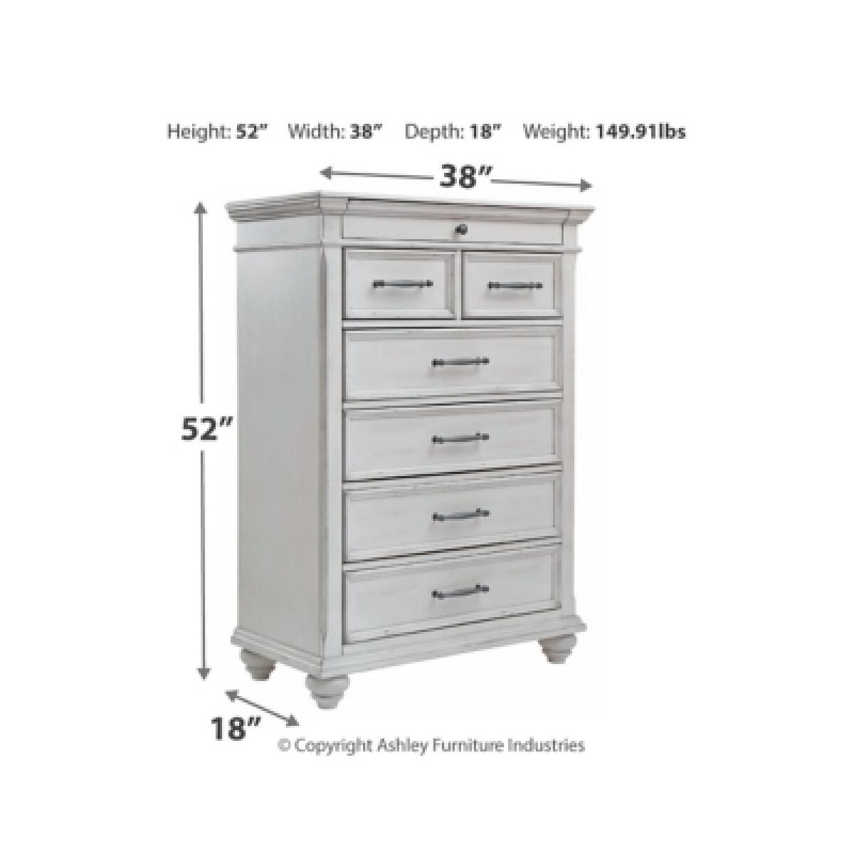 Kanwyn Chest of Drawers Chests Ashley Furniture 12