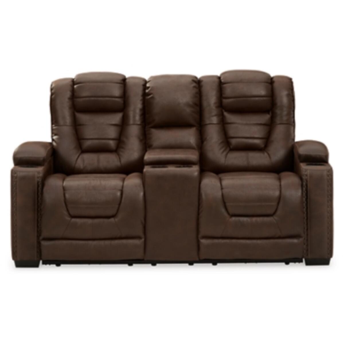 Owner’s Box Power Reclining Loveseat with Console Loveseats Ashley Furniture 21
