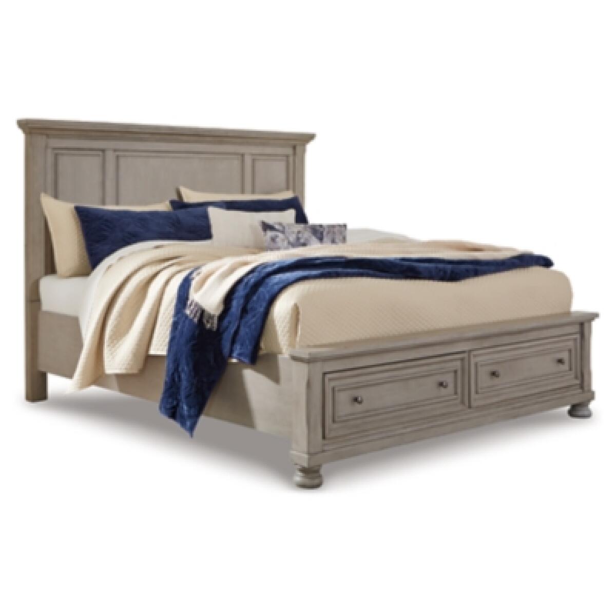 Lettner King Panel Storage Bed Beds Ashley Furniture 5