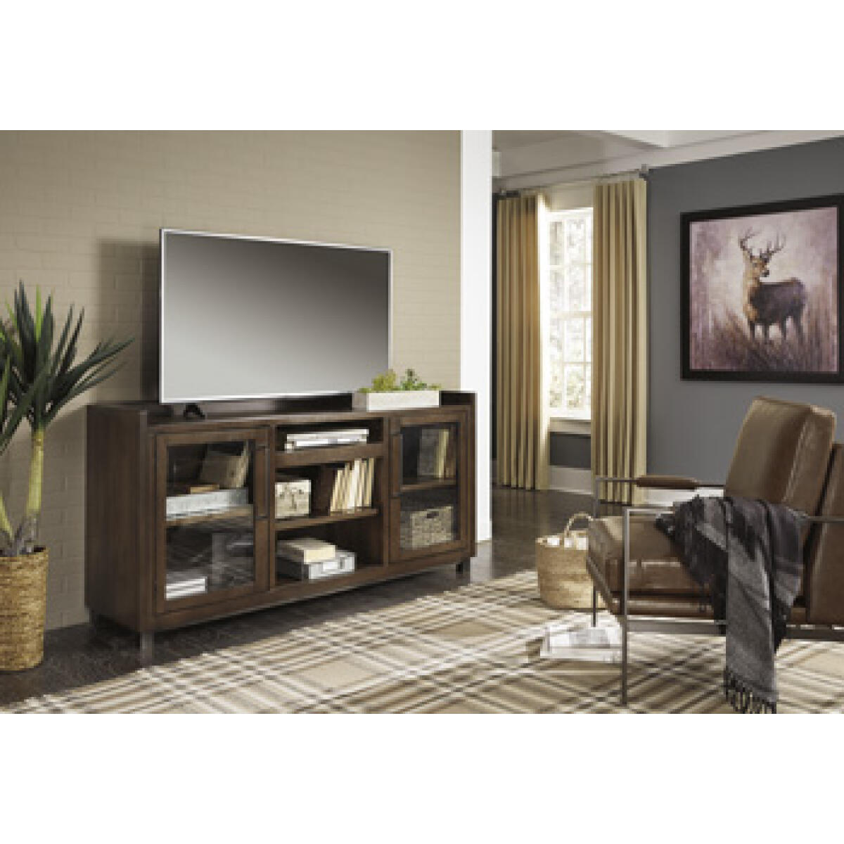 Starmore 70″ TV Stand Entertainment Stands Ashley Furniture 11
