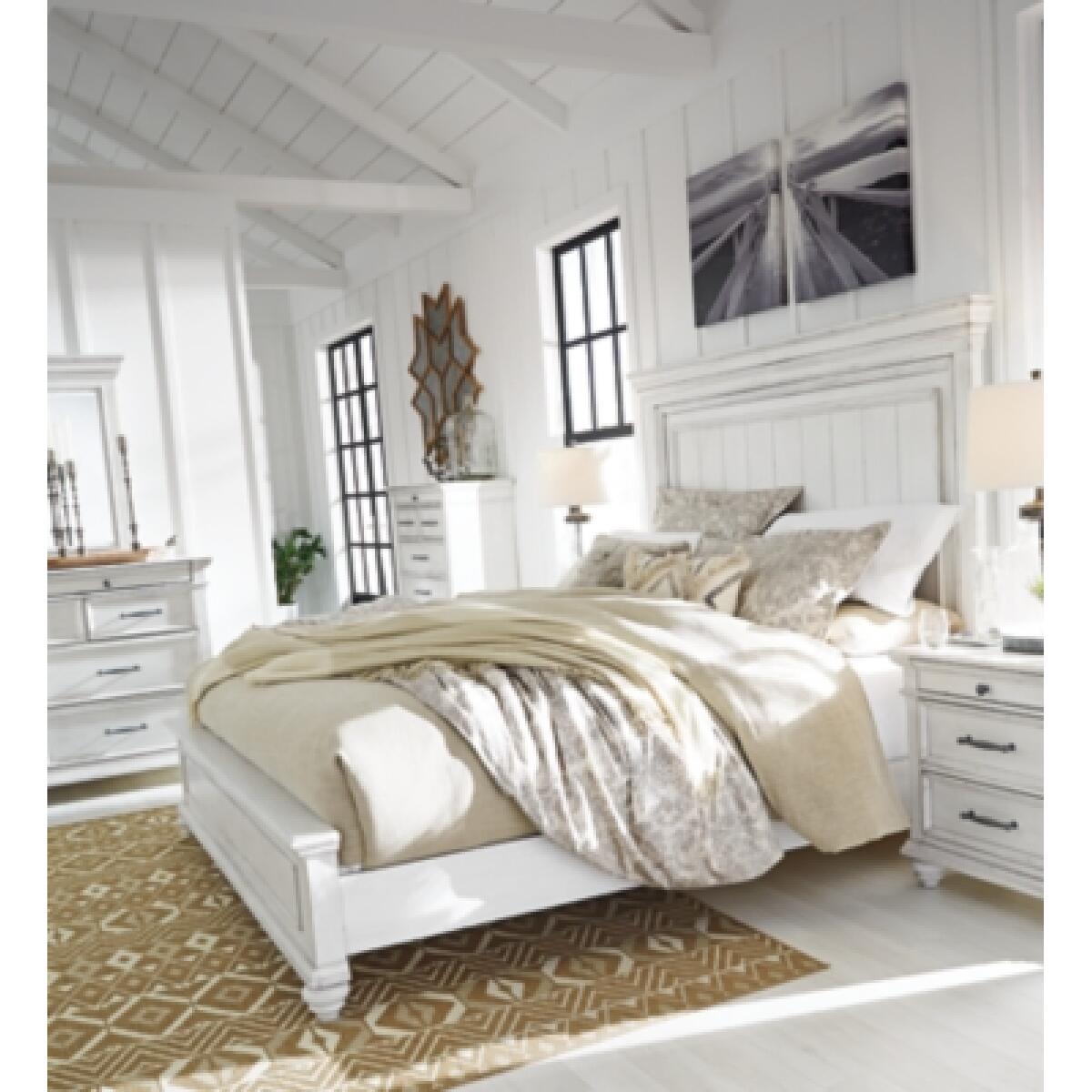 Kanwyn California King Panel Bed Beds Ashley Furniture 35