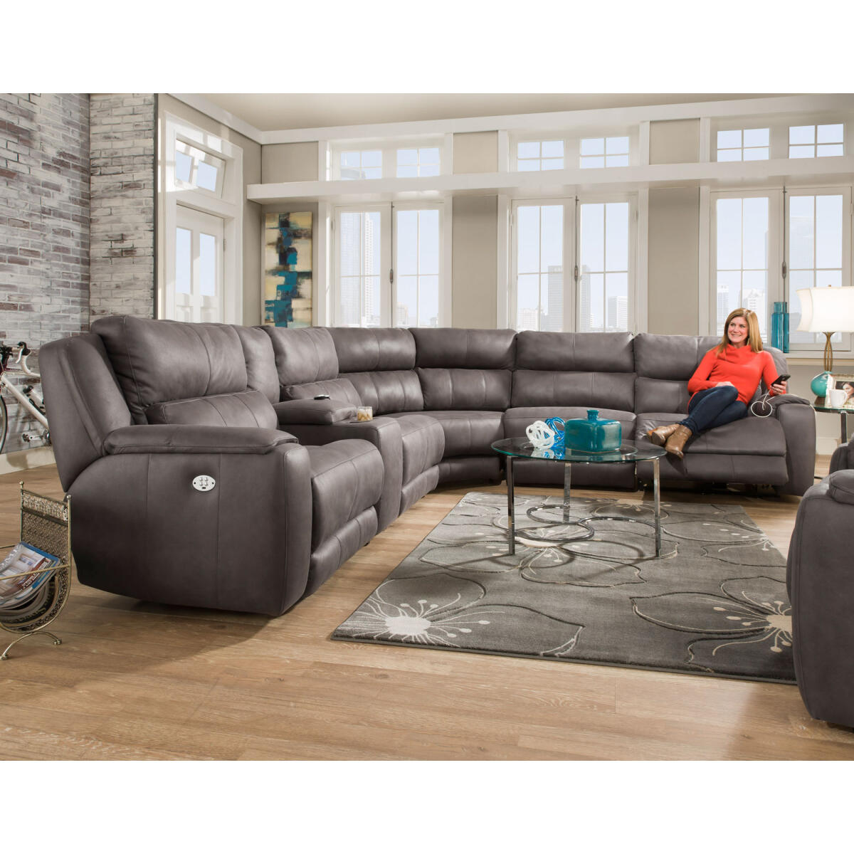 Dazzle Sectional Sectionals Customizable 5