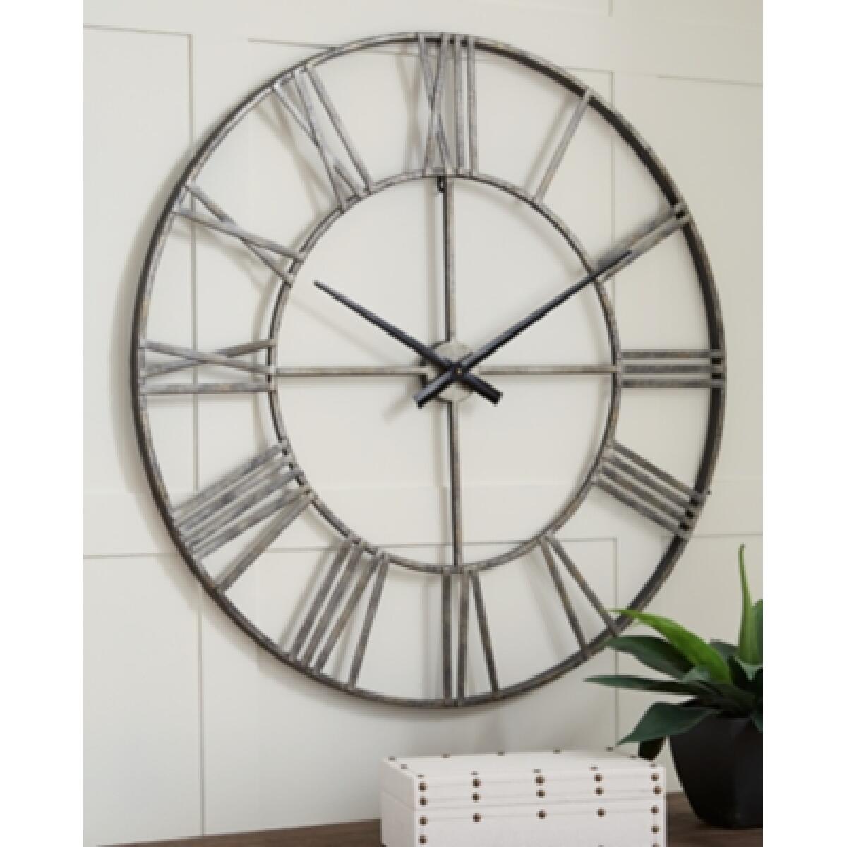 Paquita Wall Clock Clocks Ashley Furniture 8