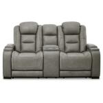 The Man-Den Power Reclining Loveseat with Console Loveseats Ashley Furniture 36