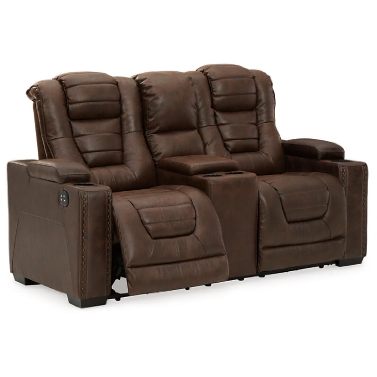Owner’s Box Power Reclining Loveseat with Console Loveseats Ashley Furniture 18
