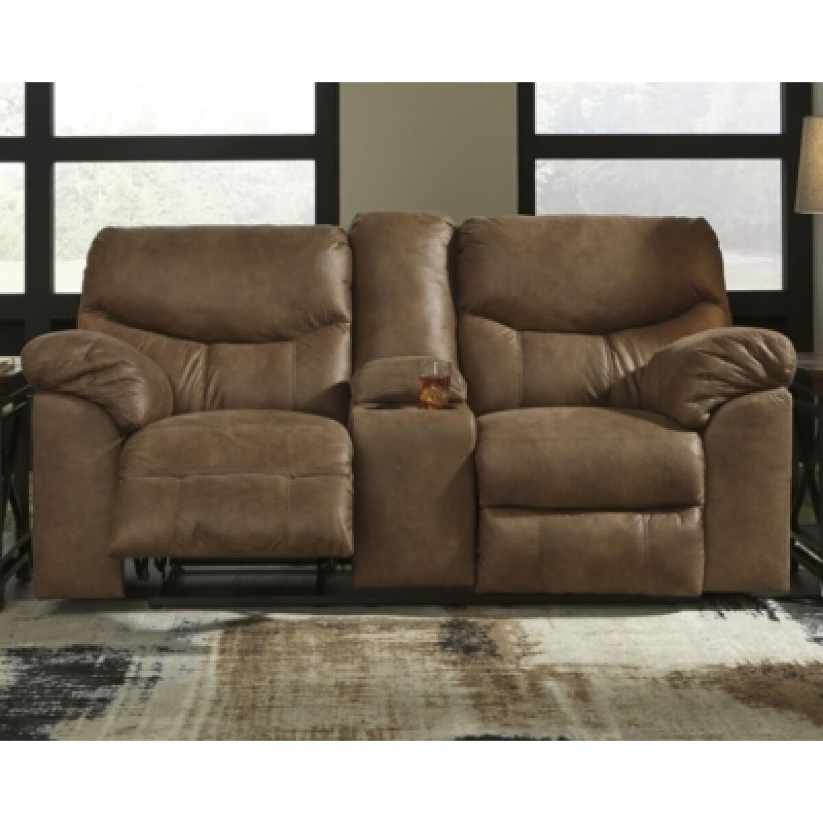 Boxberg Reclining Loveseat with Console Loveseats Ashley Furniture 17