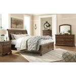 Flynnter King Sleigh Bed with 2 Storage Drawers Beds Ashley Furniture 28