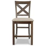 Moriville Counter Height Dining Table with 4 Barstools, Bench, and Server - Image 12