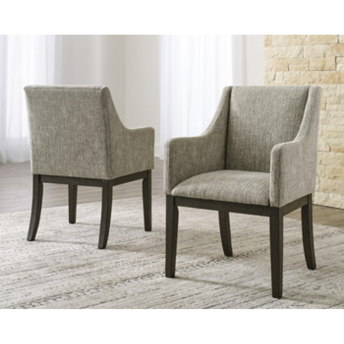 Burkhaus Dining Arm Chair (Set of 2) Chairs & Benches Ashley Furniture 8