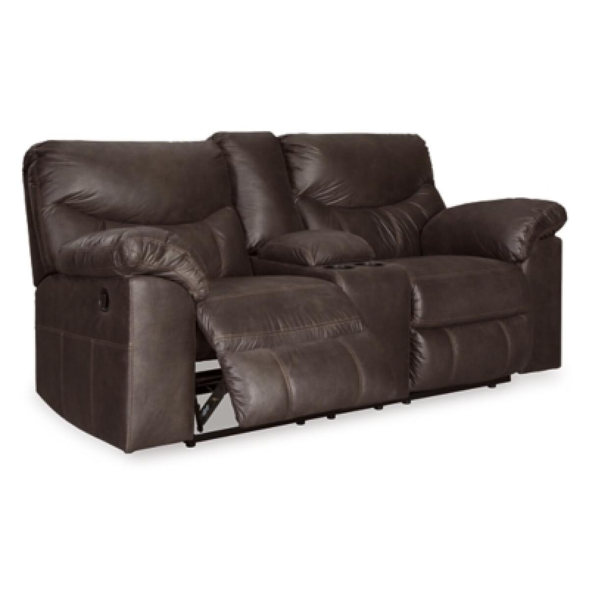 Boxberg Reclining Loveseat with Console Loveseats Ashley Furniture 15
