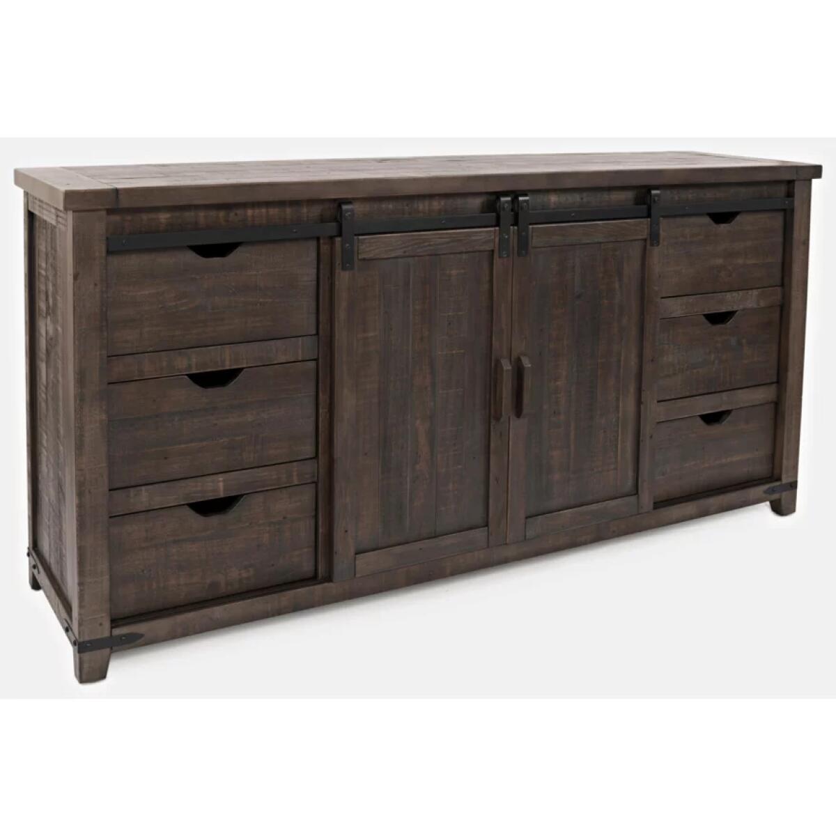 Madison County Server Barnwood Dining Storage Jofran 10