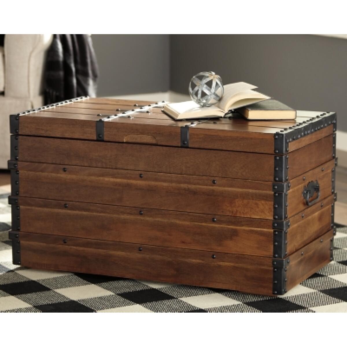Kettleby Storage Trunk Accent Furniture Ashley Furniture 14