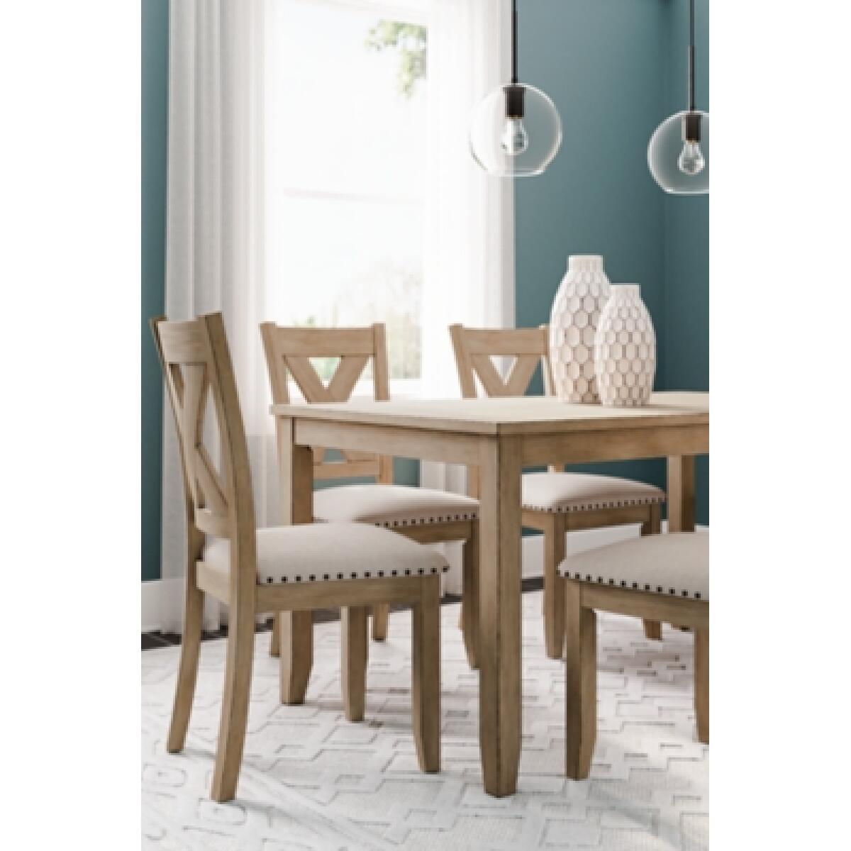 Sanbriar Dining Table and Chairs (Set of 7) Dining Tables Ashley Furniture 8