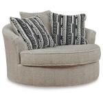 Calnita Oversized Swivel Accent Chair Chairs Ashley Furniture 16
