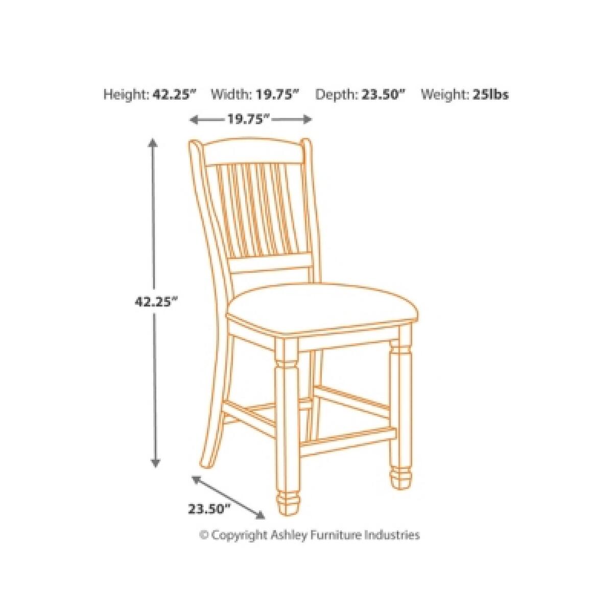 Bolanburg Counter Height Bar Stool Barstools Ashley Furniture 17