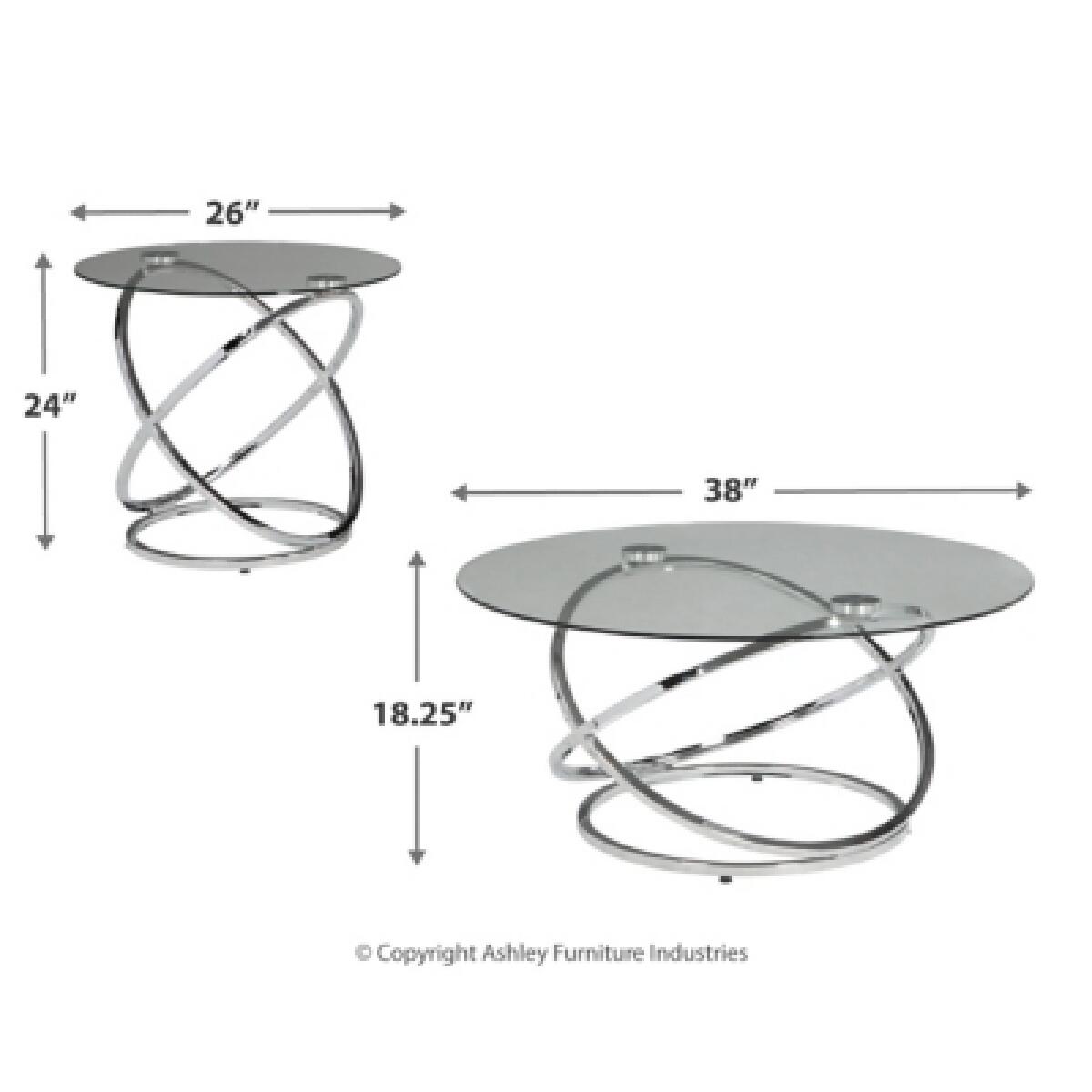 Hollynyx Table (Set of 3) Table Packages Ashley Furniture 13