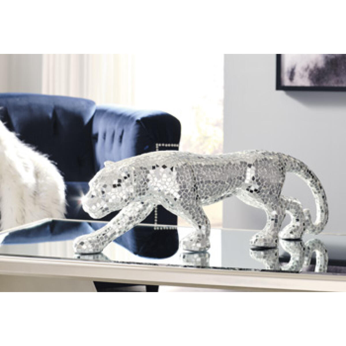 Drice Panther Sculpture Accents Ashley Furniture 6