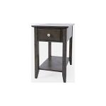carlton chair side table w/ drawer Chairside Tables Jofran 8