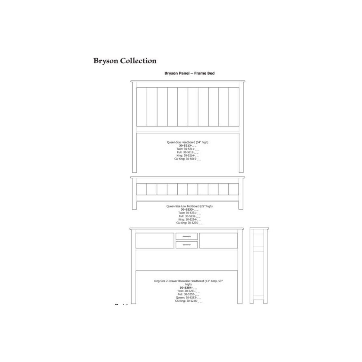Bryson Queen-Size Bed Beds Customizable 7