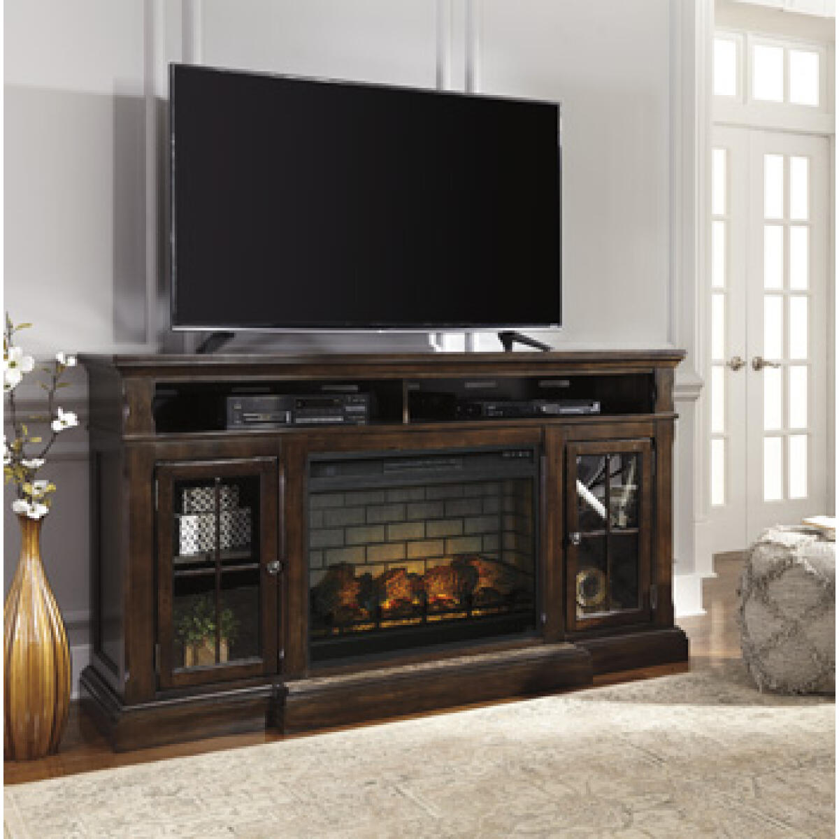Roddinton 72″ TV Stand with Electric Fireplace Fireplaces Ashley Furniture 5