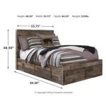 Derekson Full Panel Bed with 6 Storage Drawers Beds Ashley Furniture 23