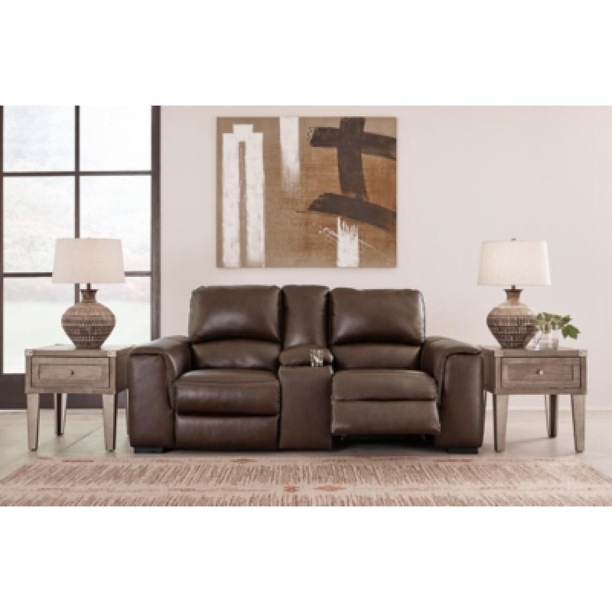 Alessandro Power Reclining Loveseat with Console Loveseats Ashley Furniture 22