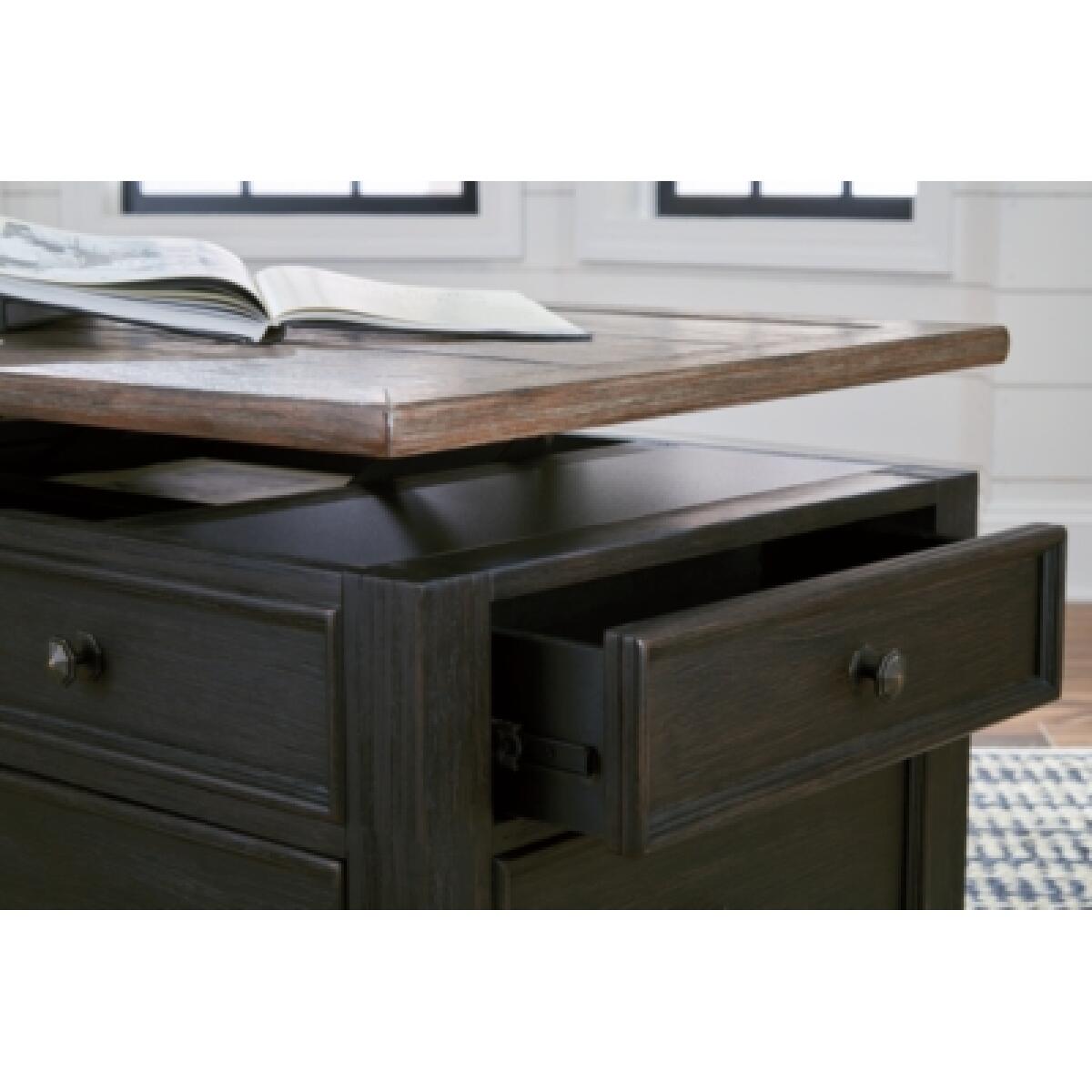 Tyler Creek Coffee Table with Lift Top Cocktail & Coffee Tables Ashley Furniture 26