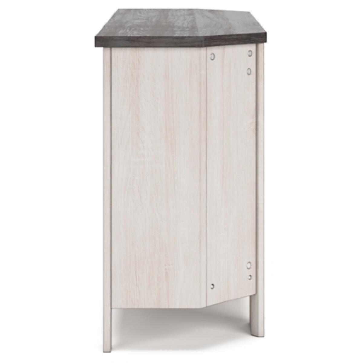 Dorrinson Corner TV Stand Entertainment Stands Ashley Furniture 17