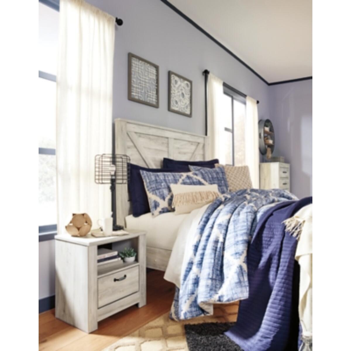 Bellaby Queen Crossbuck Panel Bed Beds Ashley Furniture 16