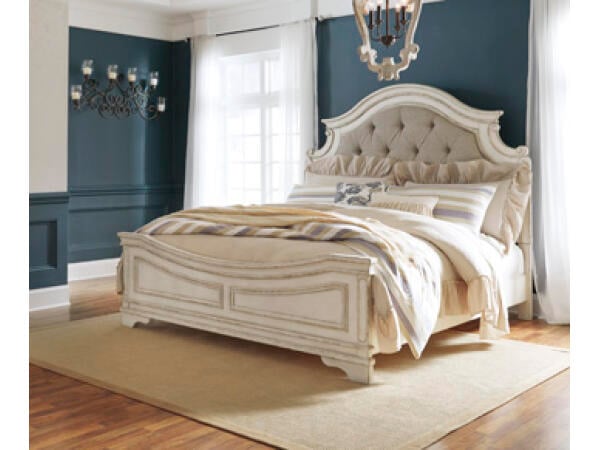 Realyn Queen Upholstered Storage Bed Beds Ashley Furniture 23