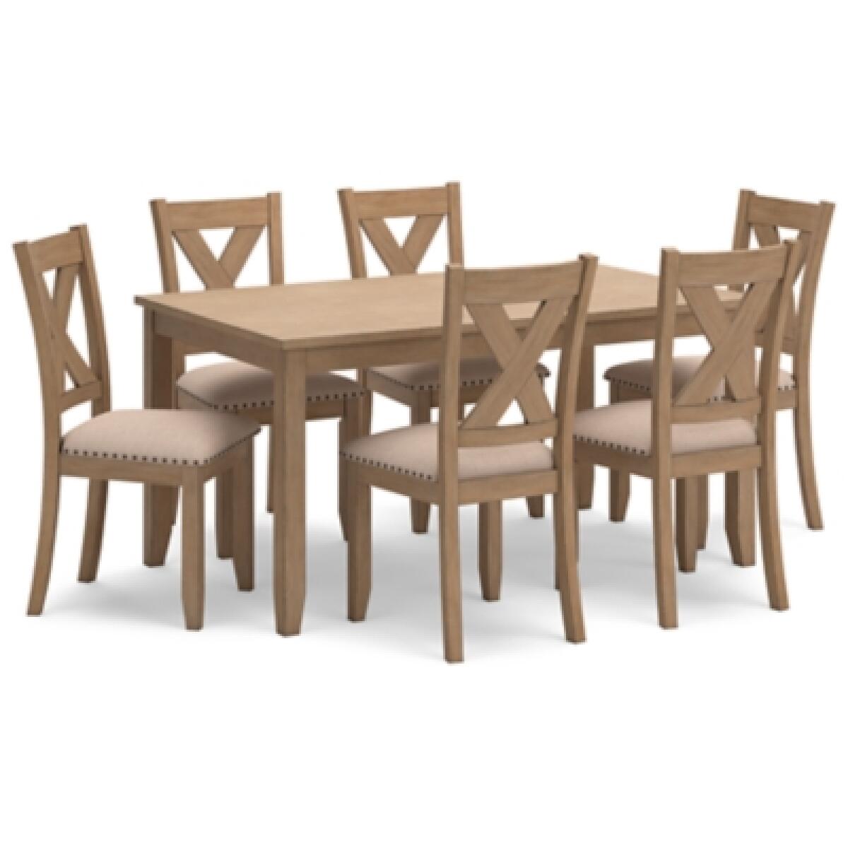 Sanbriar Dining Table and Chairs (Set of 7) Dining Tables Ashley Furniture 6