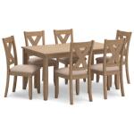 Sanbriar Dining Table and Chairs (Set of 7) Dining Tables Ashley Furniture 10
