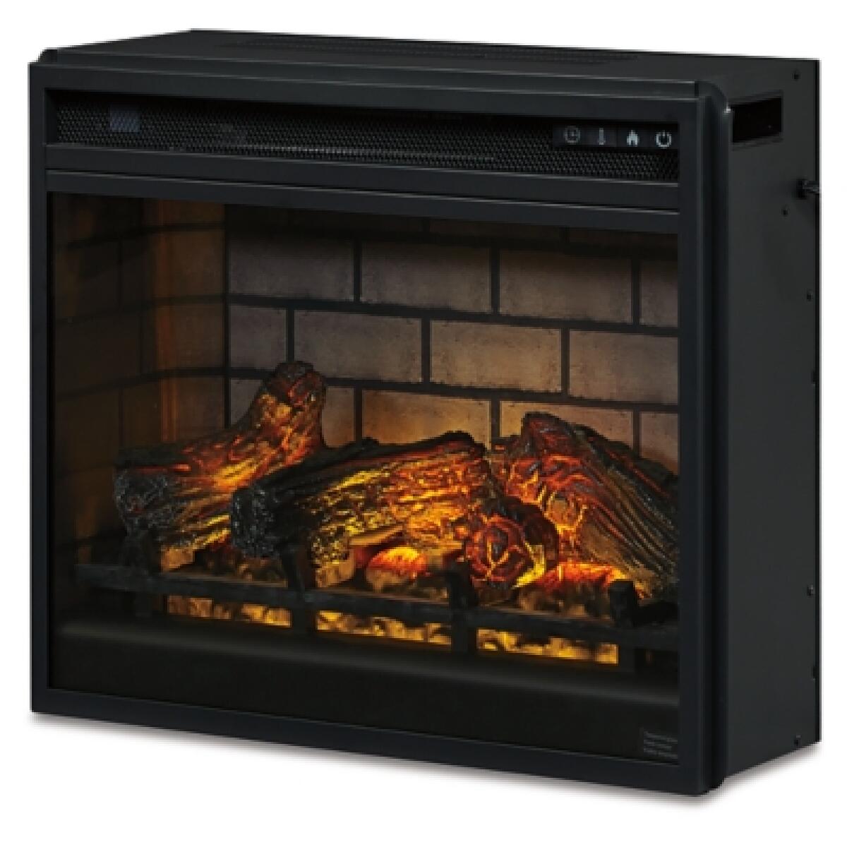 Entertainment Accessories Electric Infrared Fireplace Insert Fireplaces Ashley Furniture 10