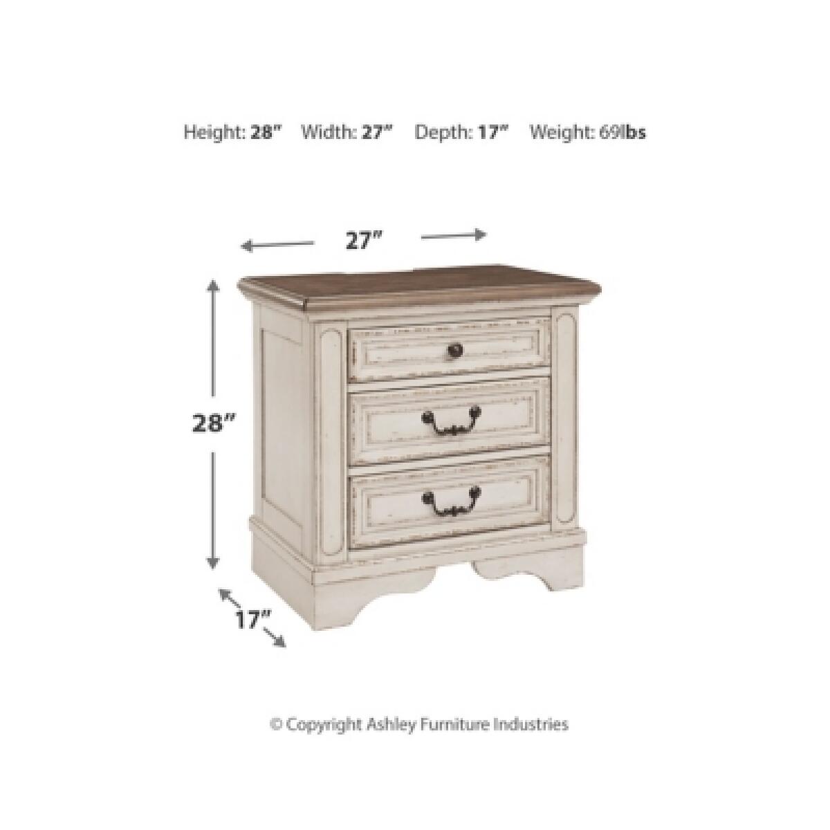 Realyn Nightstand Nightstands Ashley Furniture 14