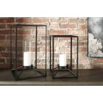 Dimtrois Lantern (Set of 2) Accents Ashley Furniture 9