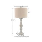 Bernadate Table Lamp (Set of 2) Lighting Ashley Furniture 19
